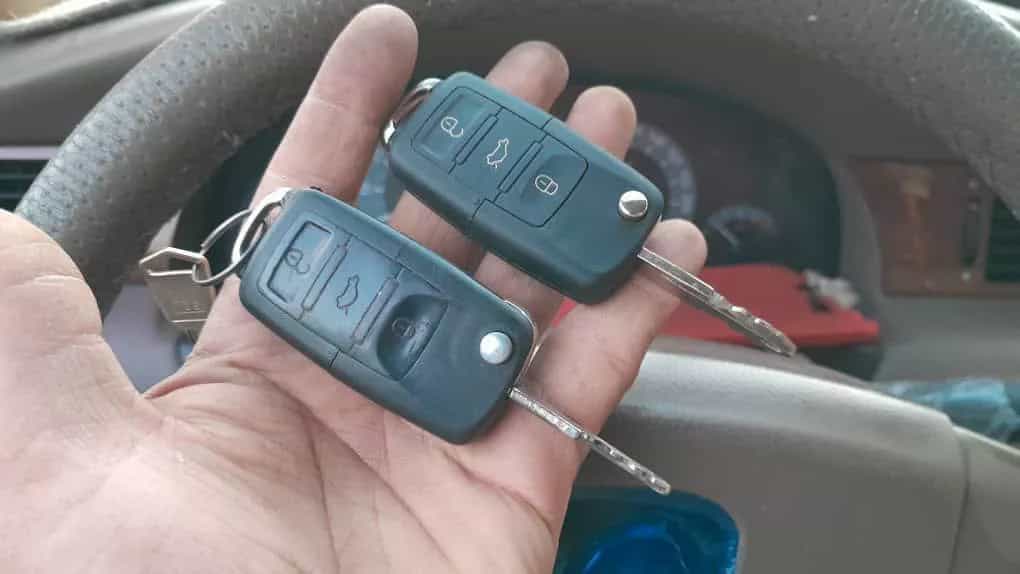 Making remote control and spare key Samand model 93