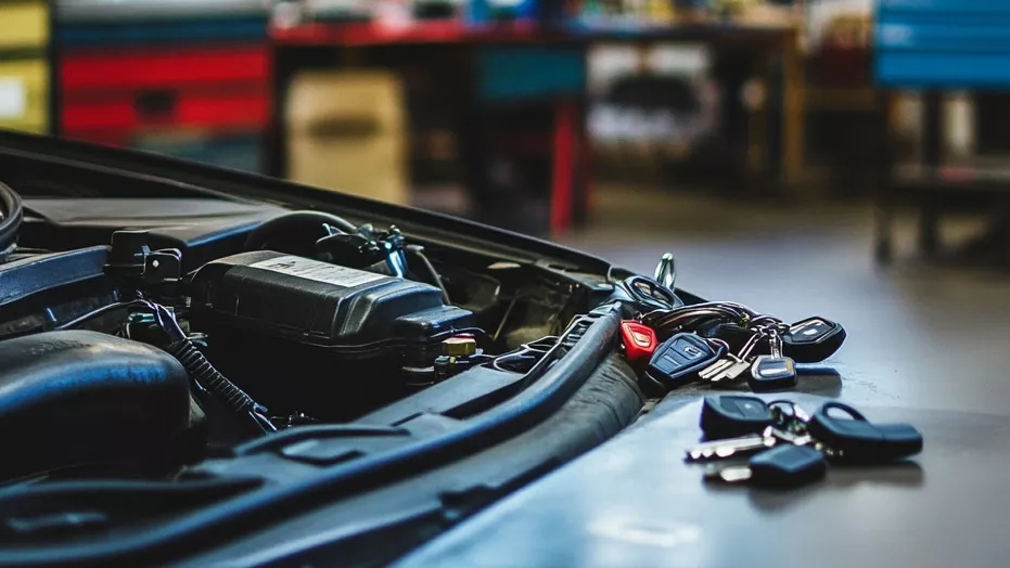 تعویض سوییچ استارت و ساخت کلید یدک تعویض سوییچ استارت و ساخت کلید یدک